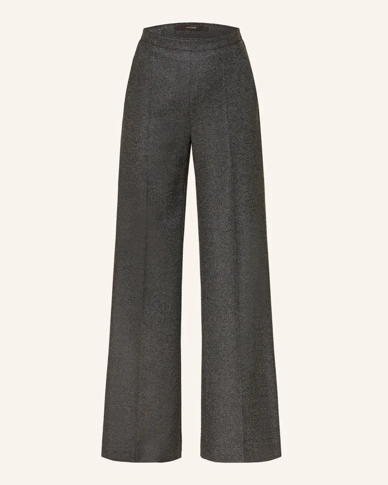 windsor. Marlenehose Dunkelgrau