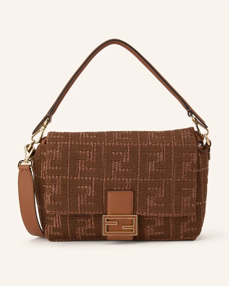 Fendi Umhängetasche Mamma Medium braun Braun