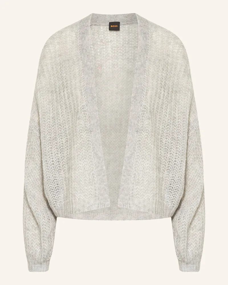 HUGO BOSS Strickhülle FURGOVIA Hellgrau
