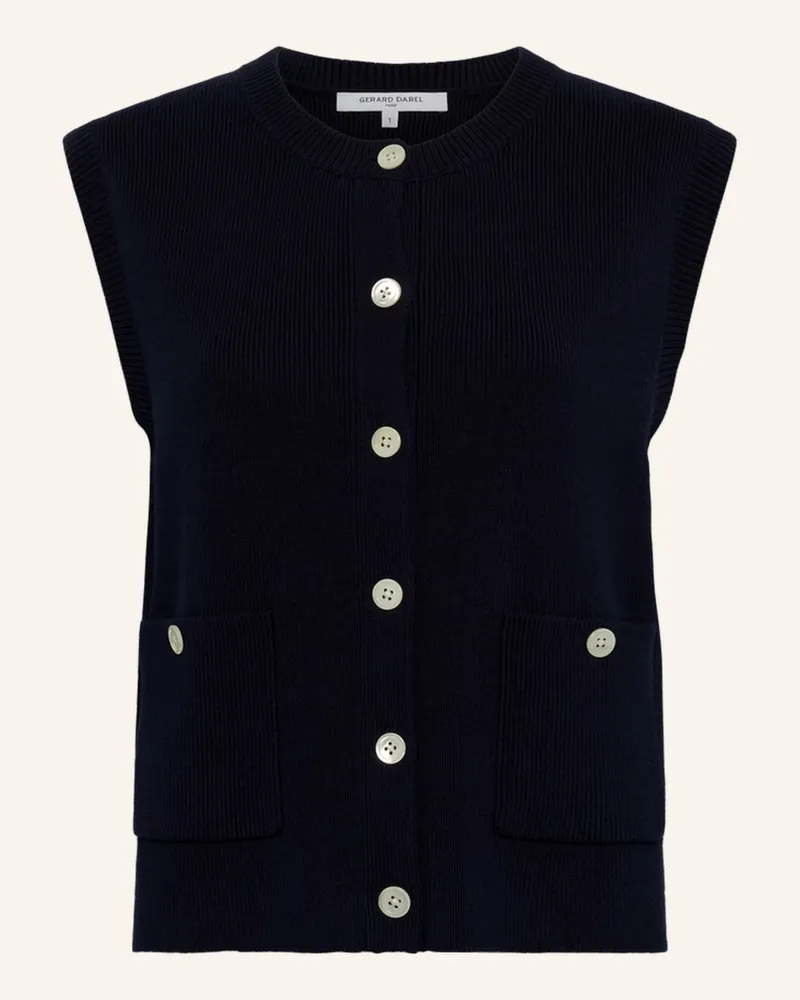 Gerard Darel Strickjacke Louve blau Dunkelblau