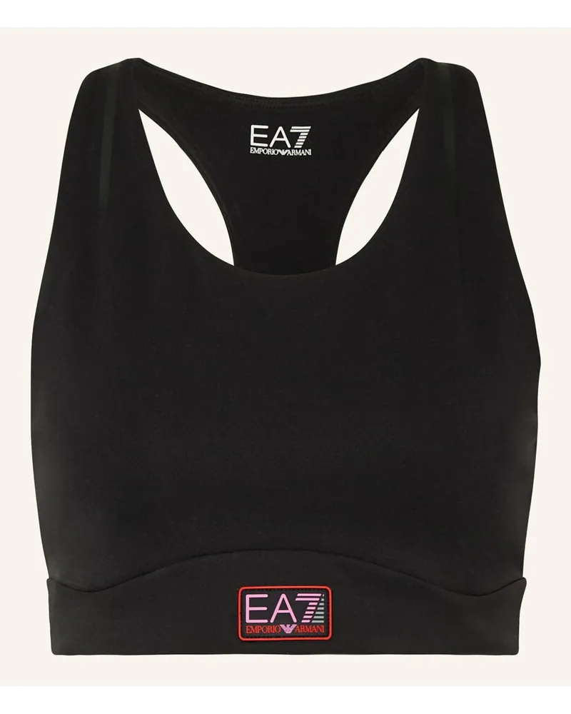 EA7 Sport-BH Schwarz