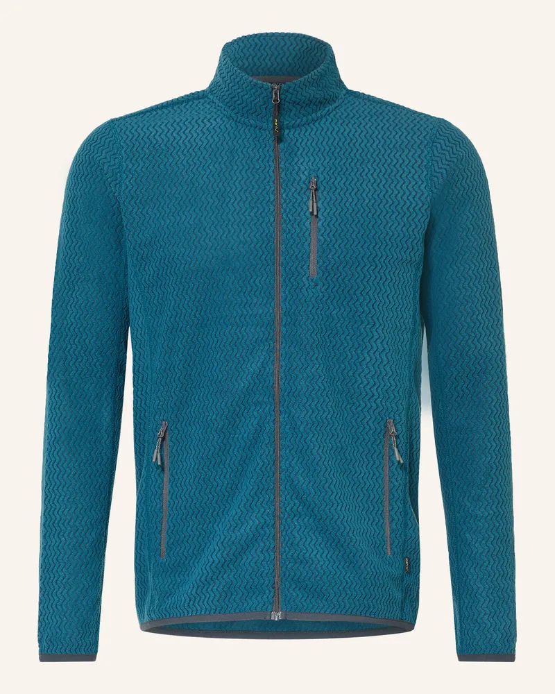 me°ru' Fleecejacke Calais blau Petrol