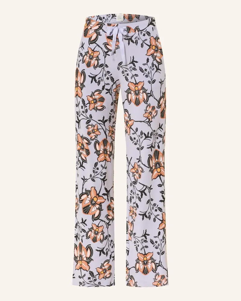 Schiesser Schlafhose Mix+Relax lila Helllila