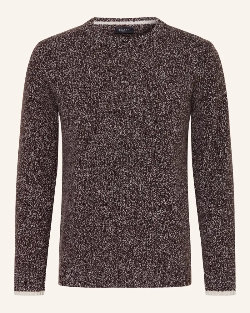 Maerz Pullover rot Dunkelrot