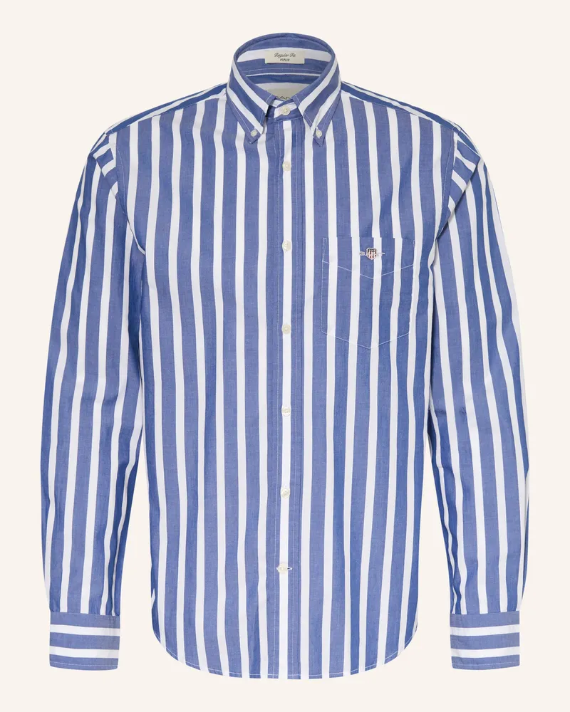 Gant Hemd Regular Fit blau Blau