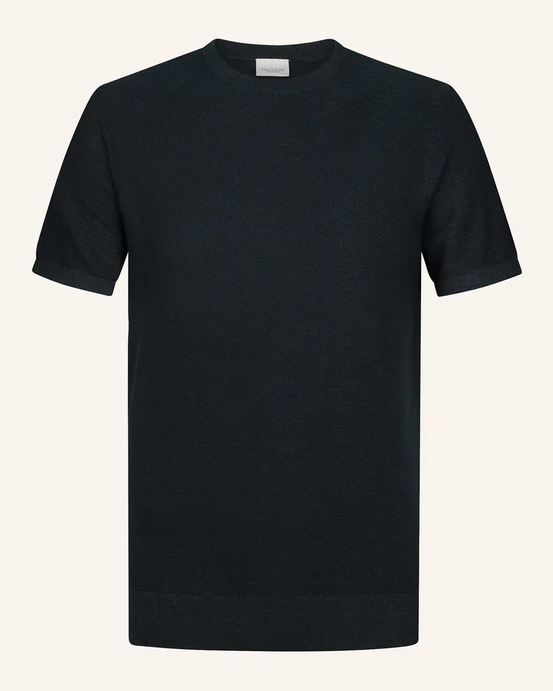 Profuomo T-Shirt blau Blau