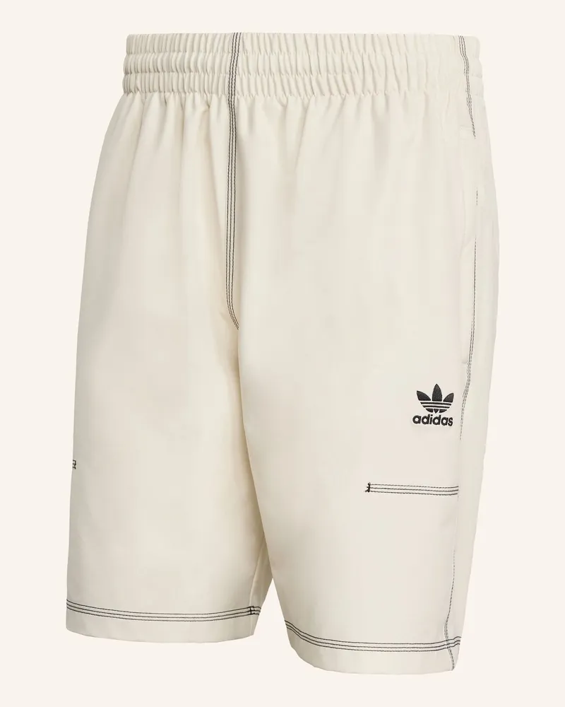adidas Trefoil Essentials Shorts weiss Weiss
