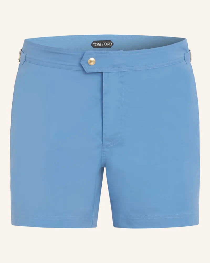 Tom Ford Badeshorts Blau