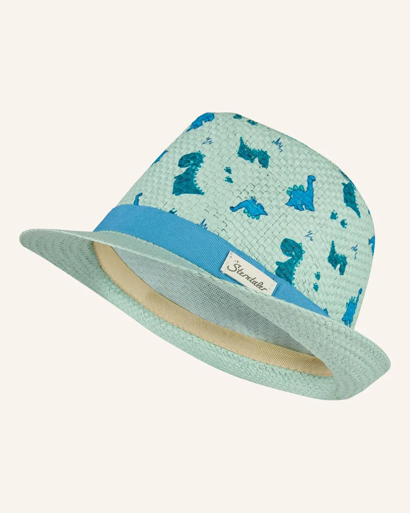 Sterntaler Strohhut Dino gruen Mint