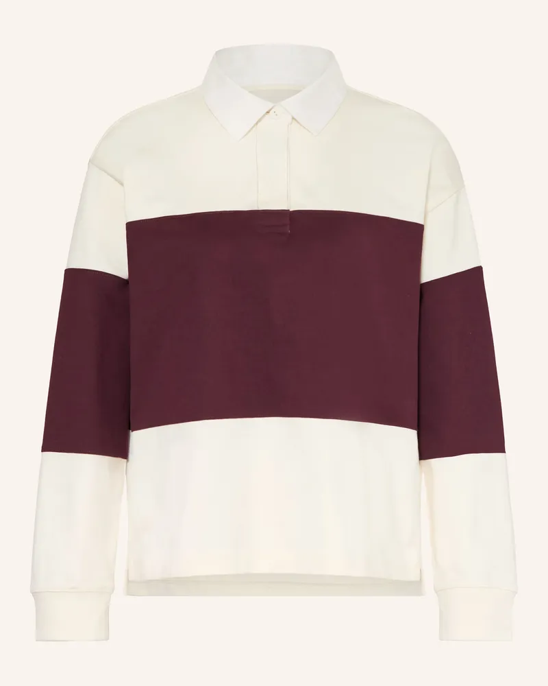Gant Rugbyshirt rot Ecru