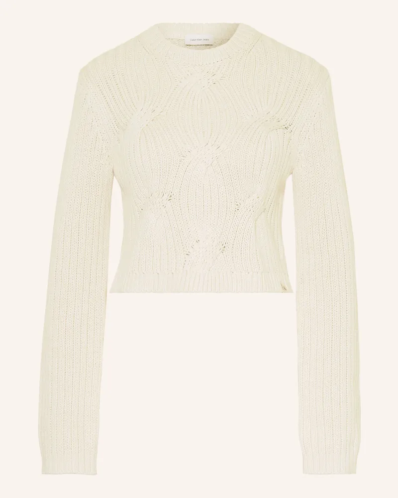 Calvin Klein Pullover Weiss