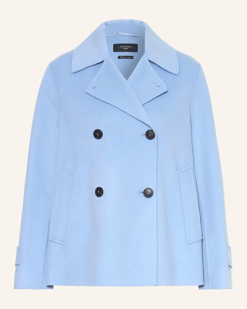 Max Mara Cabanjacke Fantino blau Hellblau