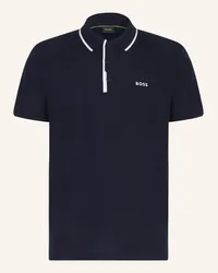 HUGO BOSS Piqué-Poloshirt PADDY Regular Fit Blau