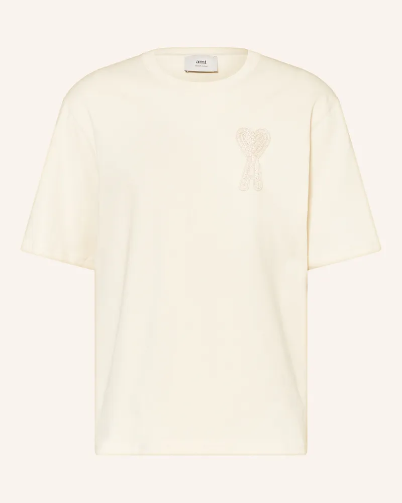 AMI Paris T-Shirt Creme