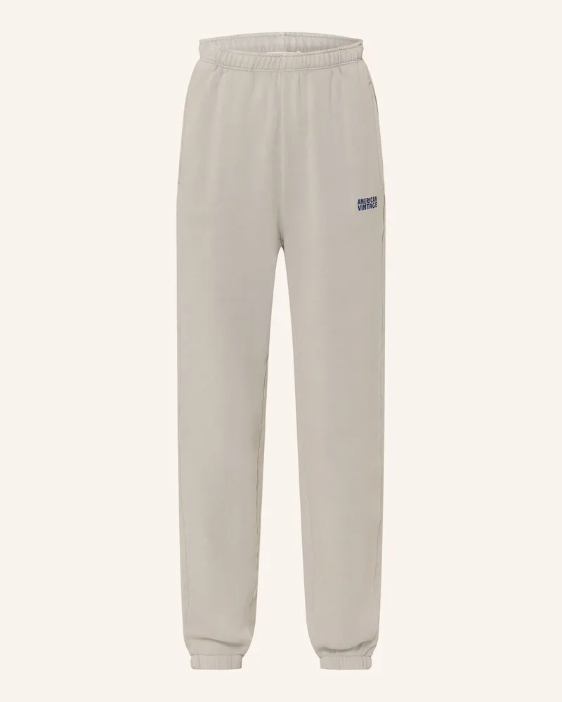 American Vintage Sweatpants IZUBIRD Grau