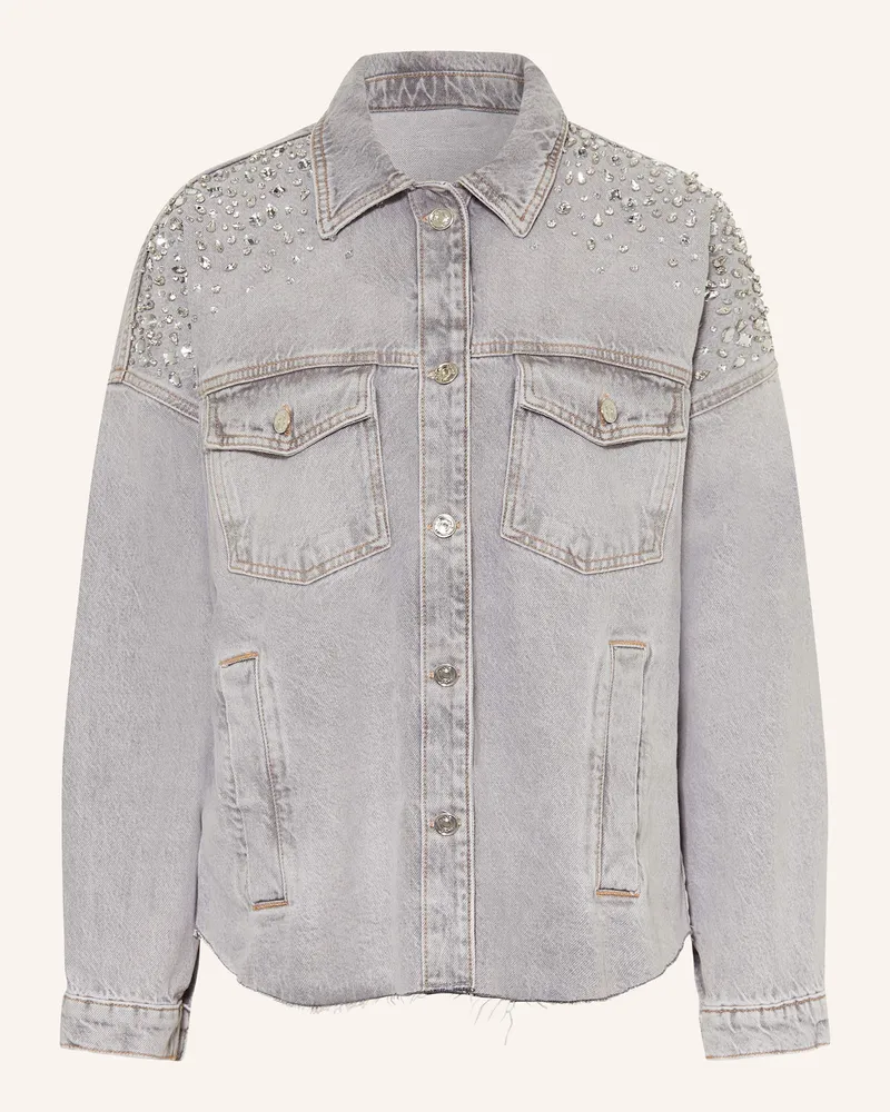 Liu Jo Jeansjacke mit Schmucksteinen 87472