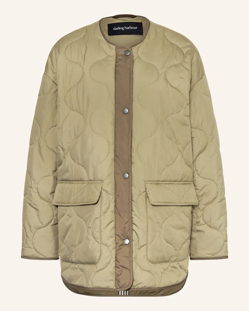 Darling Harbour Steppjacke Olive