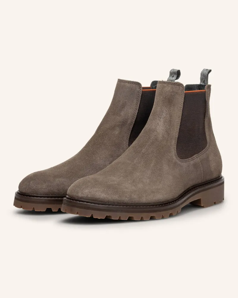 Floris van Bommel Chelsea-Boots Sturdi 04 beige Taupe