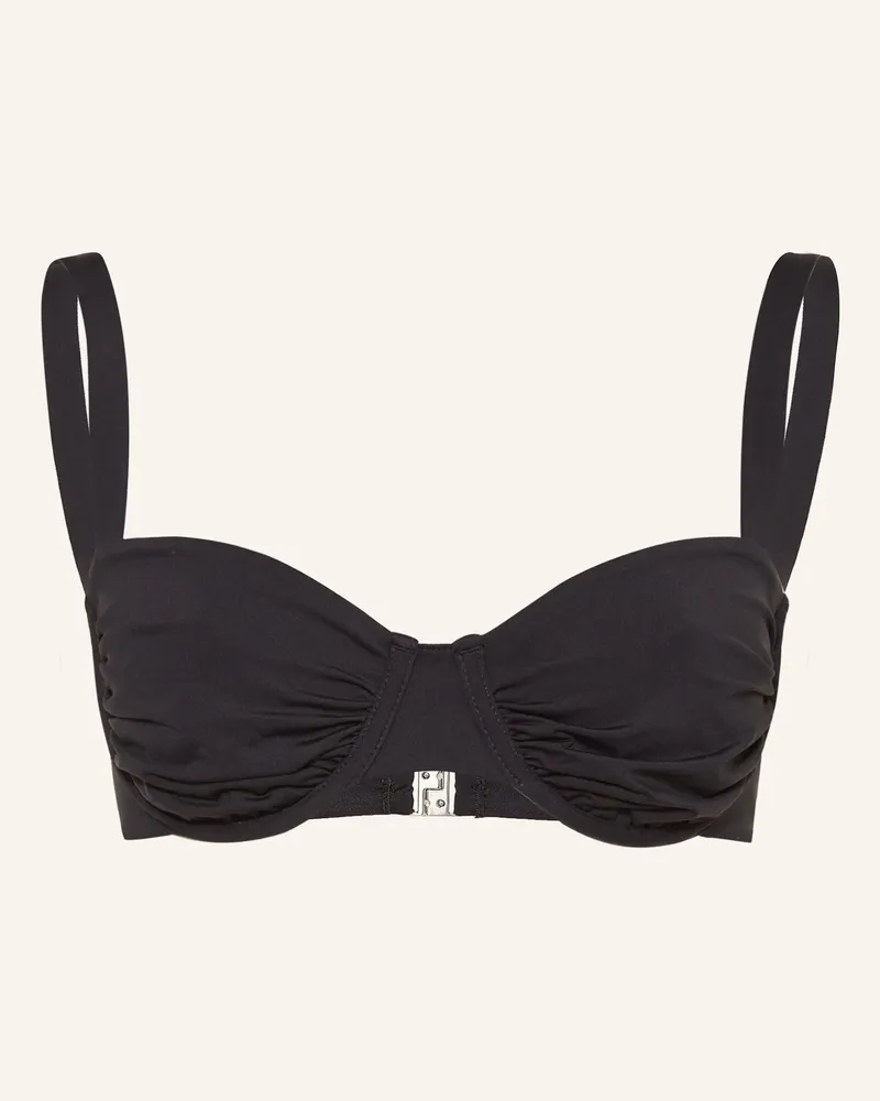 Seafolly Australia Bügel-Bikini-Top SEAFOLLY COLLECTIVE Schwarz