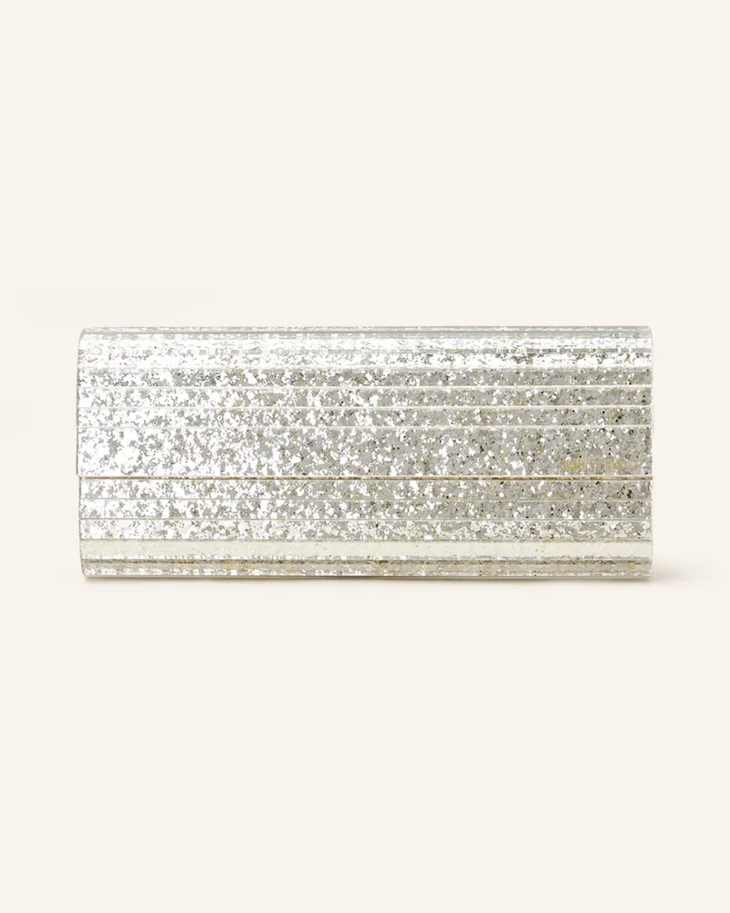 Jimmy Choo Clutch Sweetie silber Silber