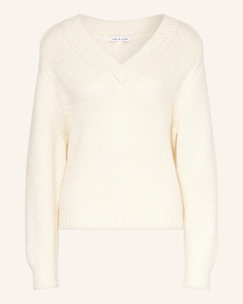 Mrs & HUGS Pullover Ecru