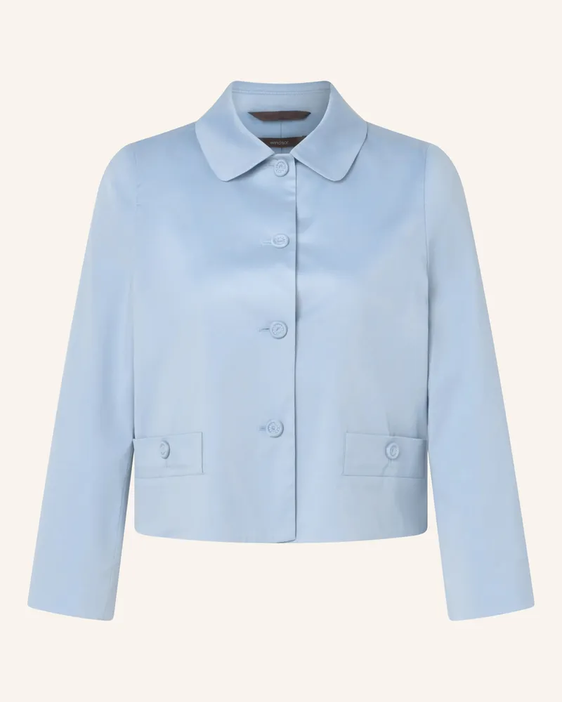 windsor. Kastenjacke Blau