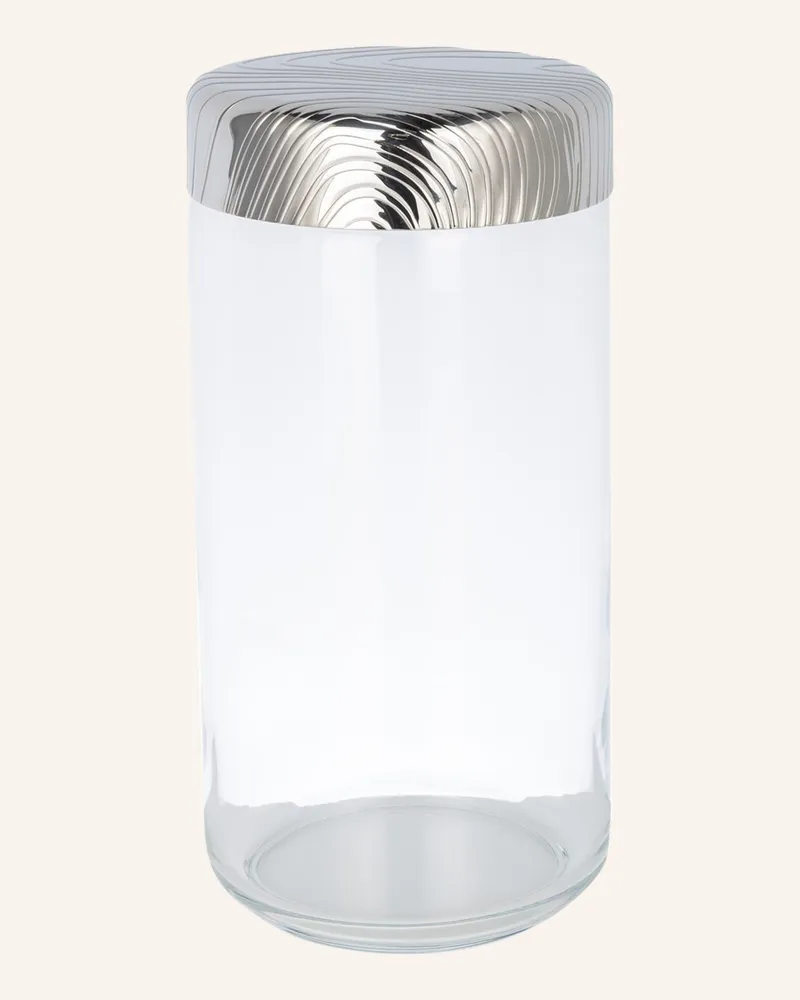 Alessi Aufbewahrungsdose VENEER Silber