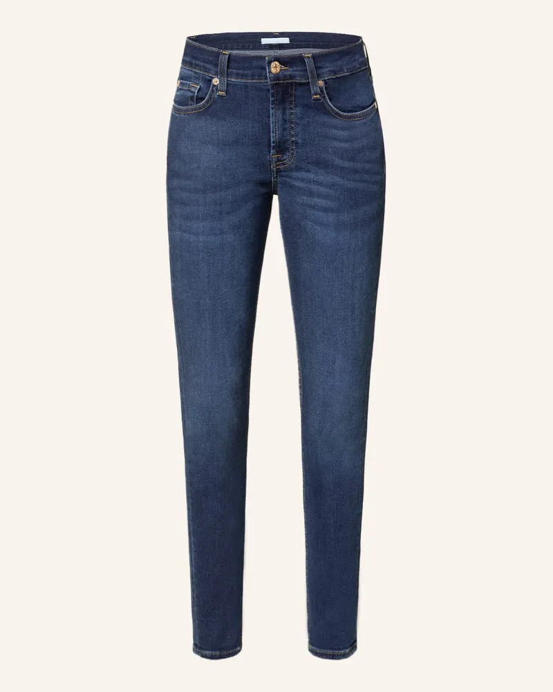 7 for all mankind 7/8-Jeans THE ANKLE SKINNY Blau