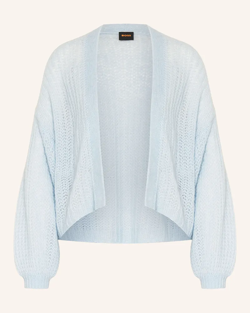 HUGO BOSS Strickhülle Furgovia blau Hellblau