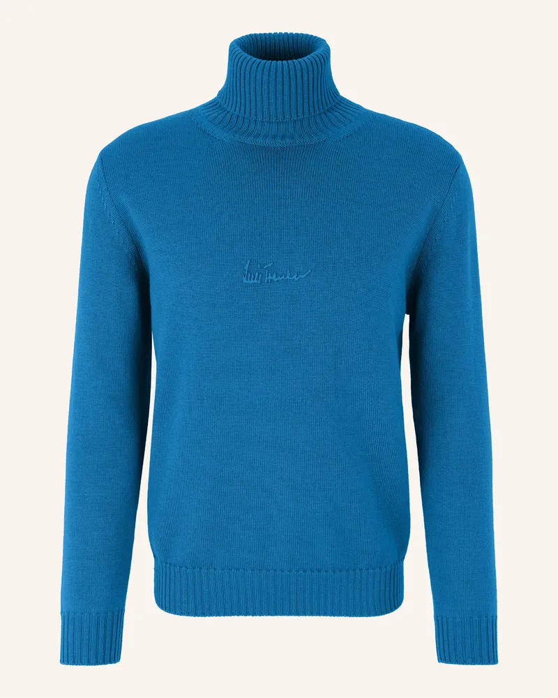 Luis Trenker Rollkragenpullover LUWALBERT Dunkelblau