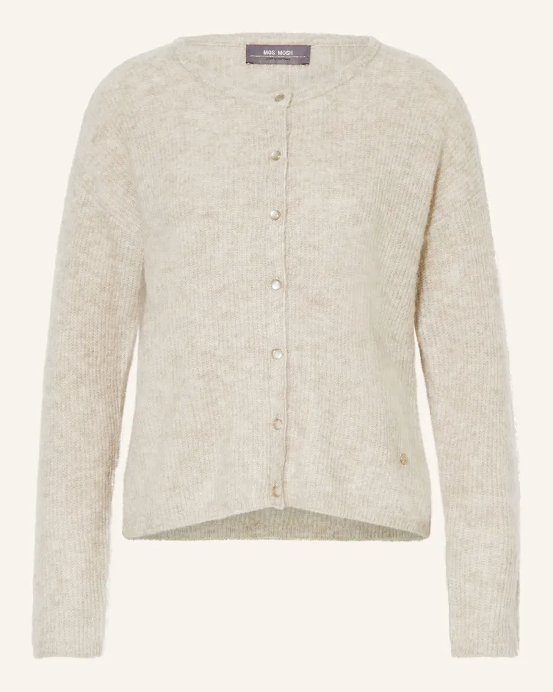 Mos Mosh Strickjacke Mmaimine beige Creme