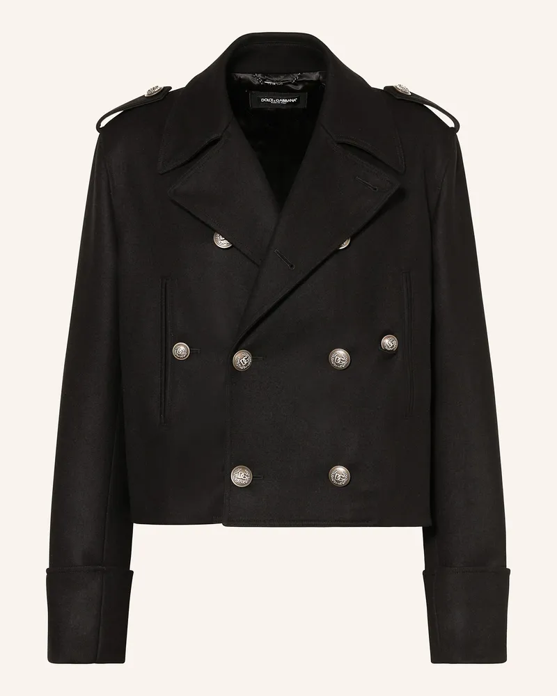 Dolce & Gabbana Cabanjacke Schwarz
