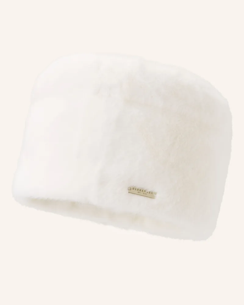 Seeberger Kunstfell-Mütze TOQUE Weiss