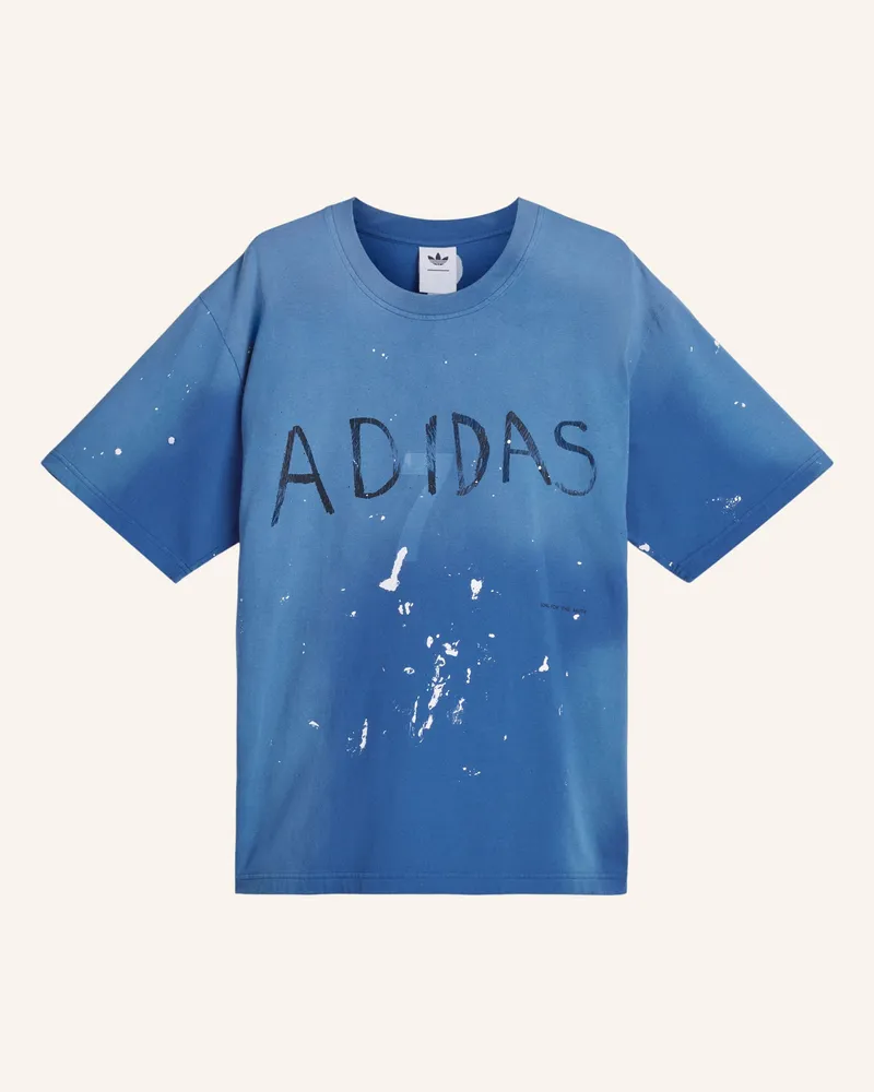 adidas T-Shirt sftm007 blau Blau