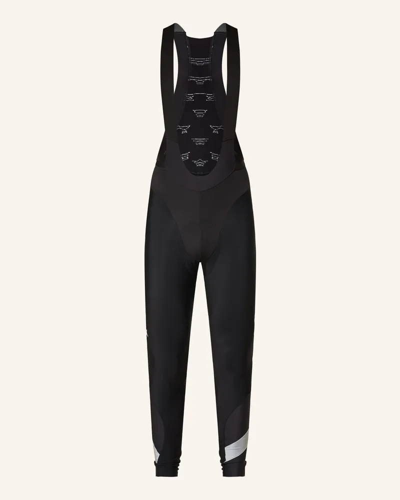 X-Bionic Radhose COREFUSION RIDE WARM mit Trägern und gepolstertem Einsatz Schwarz