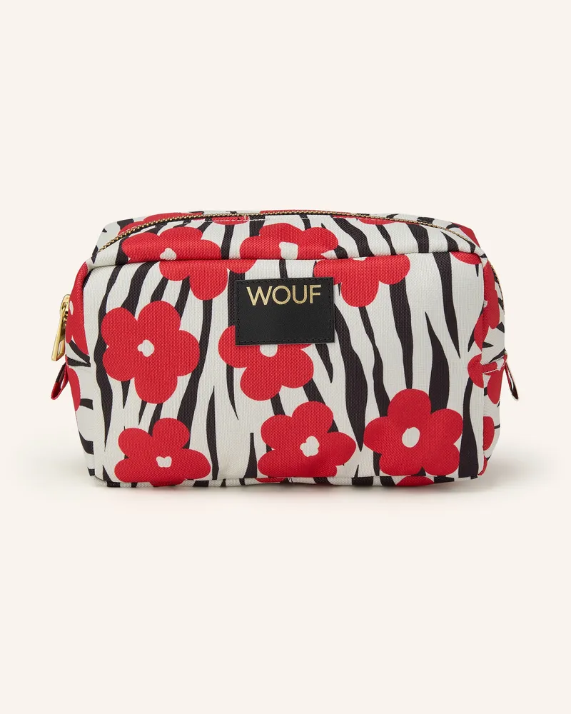 WOUF Kosmetiktasche WILDFLOWER Weiss