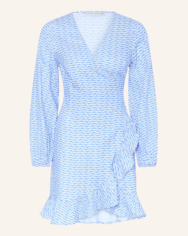 Heidi Klein Strandkleid Tinos Aus Leinen blau Hellblau