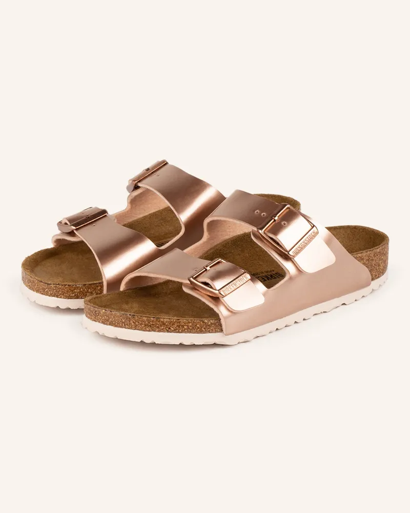 Birkenstock Pantoletten Arizona rosegold Roségold