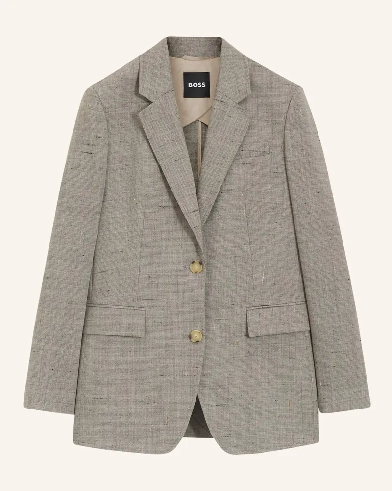 HUGO BOSS Blazer jemma4 Regular Fit braun Braun