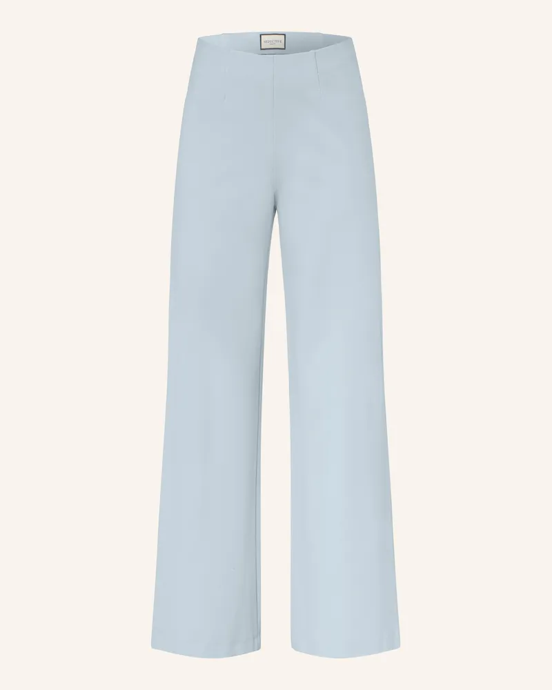 SEDUCTIVE  Marlenehose Kimberly Aus Jersey blau Hellblau