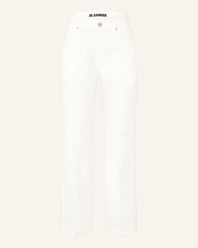 Jil Sander Flared Jeans weiss 102
