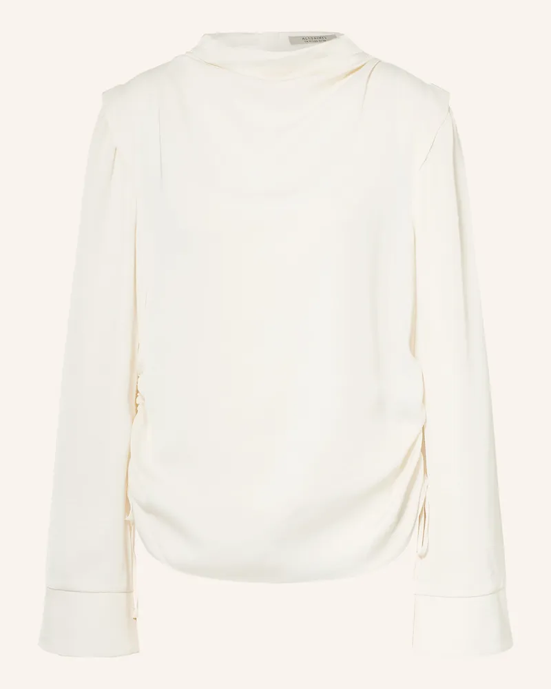 AllSaints Blusenshirt Leslie weiss Creme