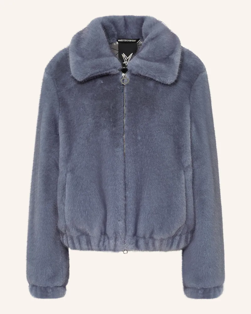 Fuchs Schmitt Kunstfell-Jacke Memphis blau Hellblau