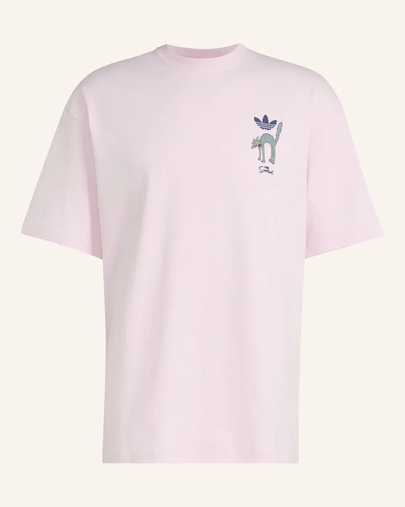 adidas Adidas Disney Snowball Grafik T-Shirt, Oversize-Passform pink Rosa