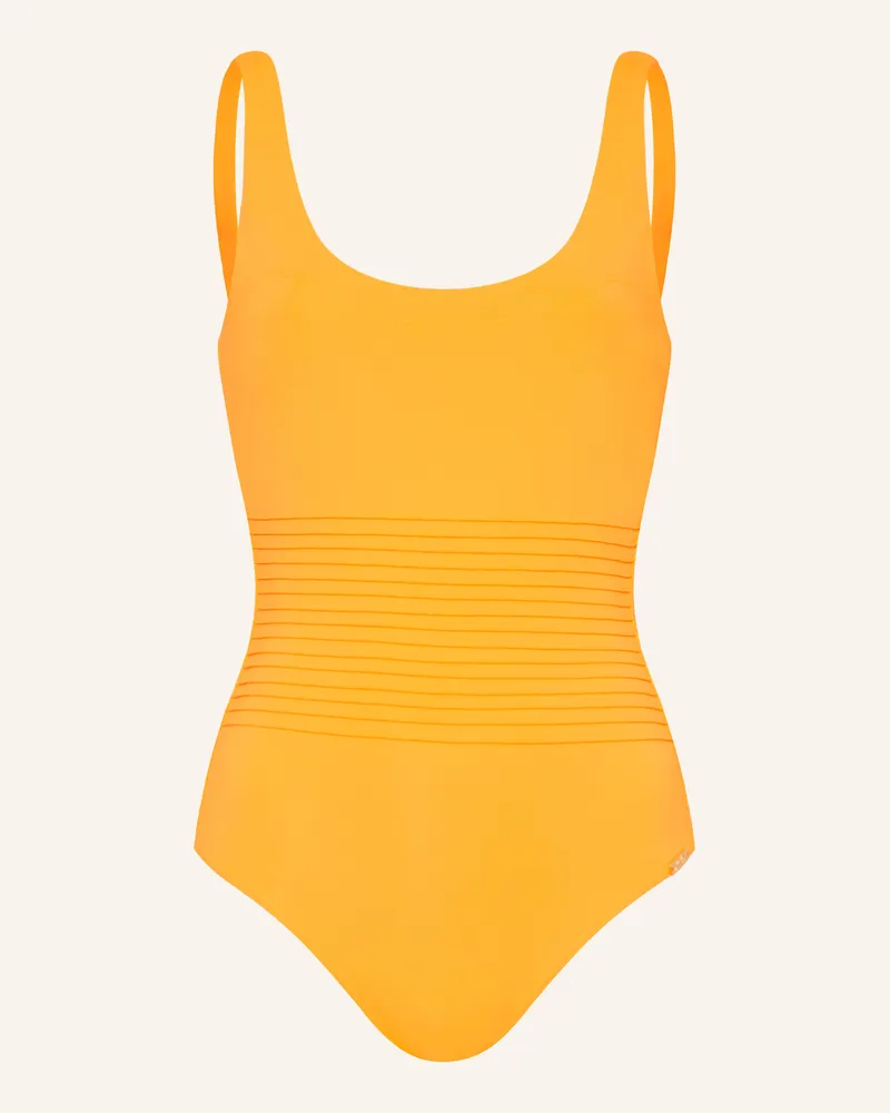 Maryan Mehlhorn Badeanzug Softline gelb Dunkelgelb