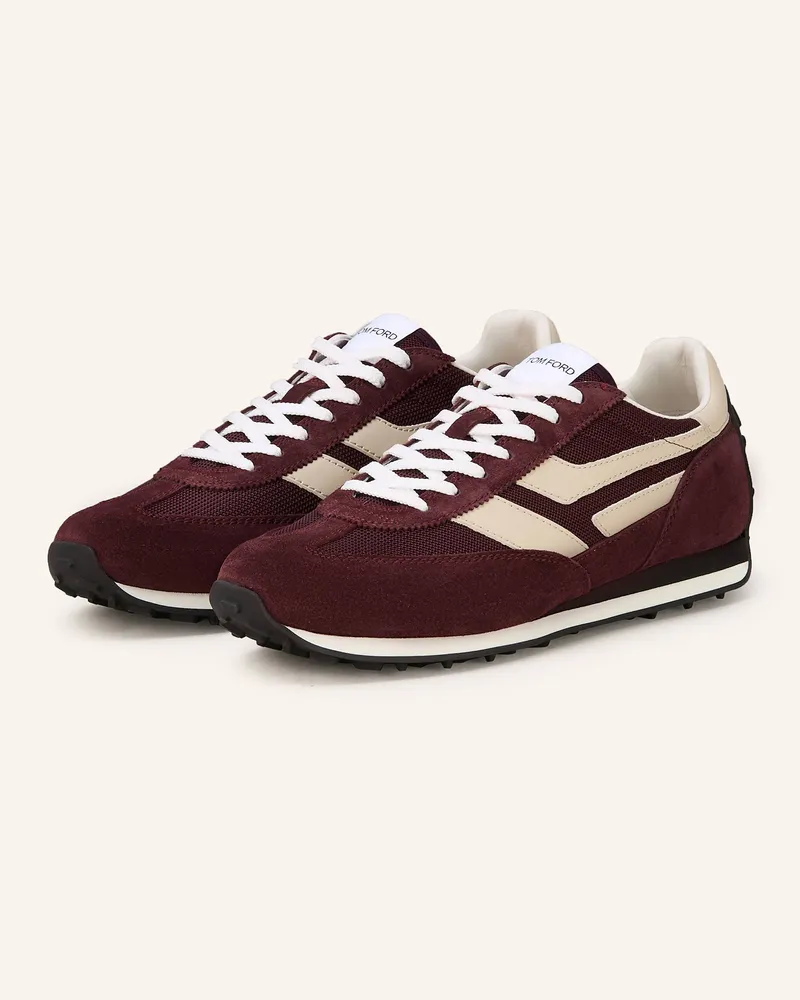Tom Ford Sneaker MICK Dunkelrot