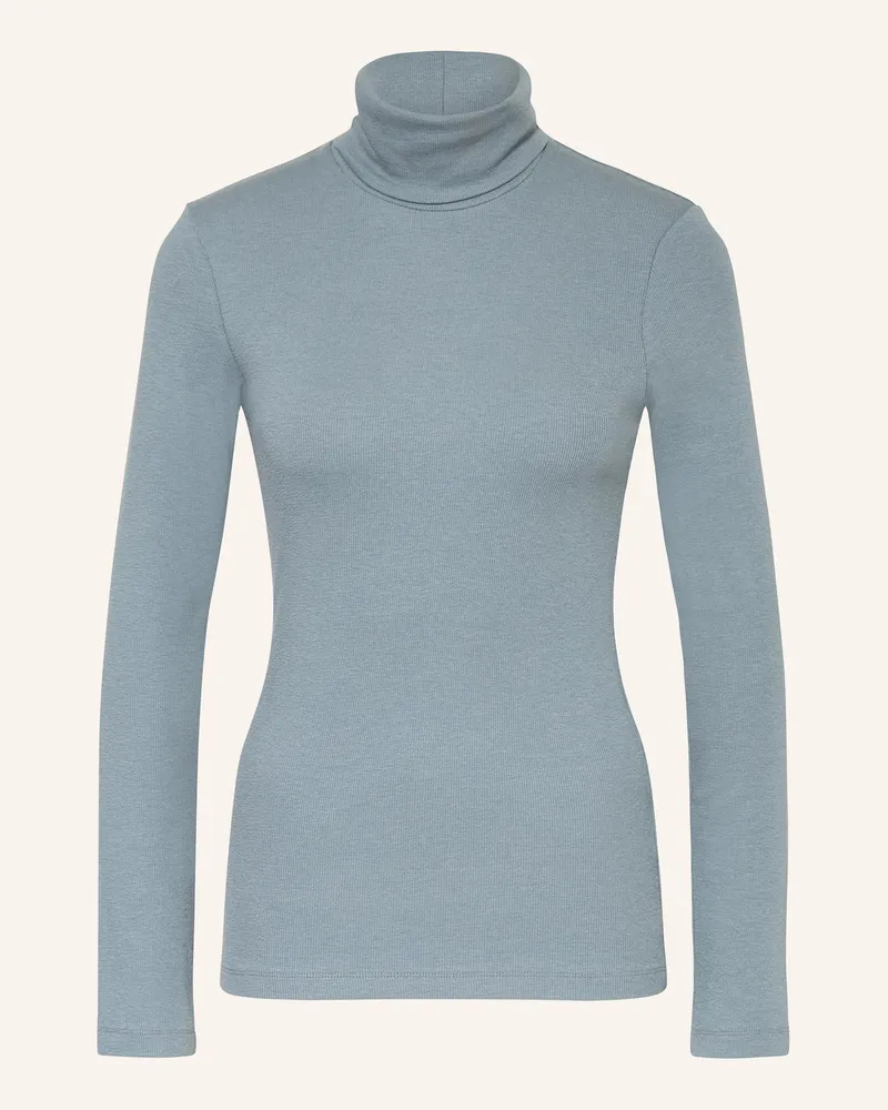 Marc O'Polo Rollkragenshirt Blaugrau