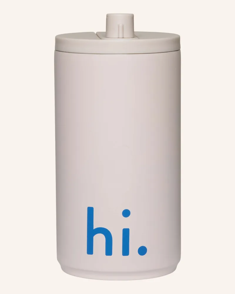 DESIGN LETTERS Thermobecher Mom weiss Hellrosa