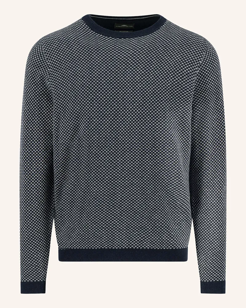 Fynch-Hatton Pullover Dunkelblau