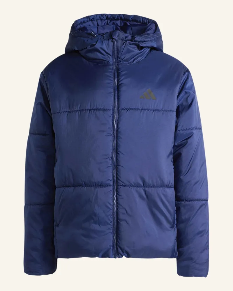 adidas Essentials Highloft Puffer Jacke, Isoliert blau Blau